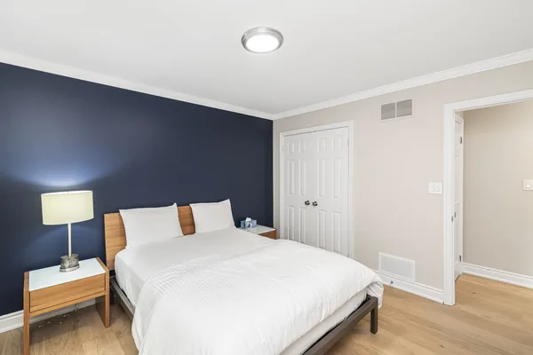 One of the farmhouse's overnight suites